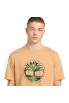 TIMBERLAND TREE LOGO LAKE HOUSE GRAPHIC TEE LIGHT WHEAT BOOT TB0A5MVREH3