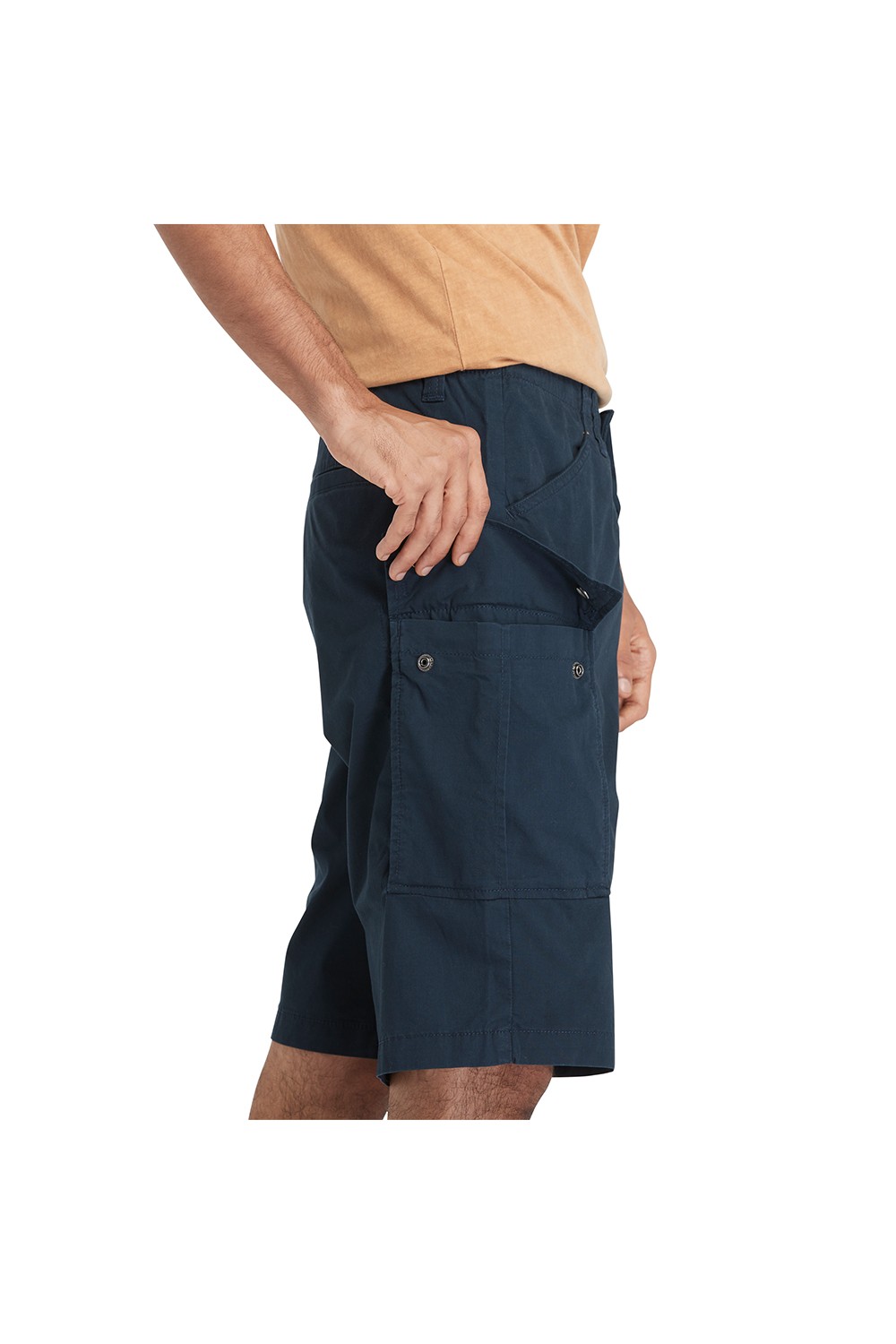 TIMBERLAND BROOKLINE POPLINE CARGO SHORT DARK SAPPHIRE TB0A5TZQ433