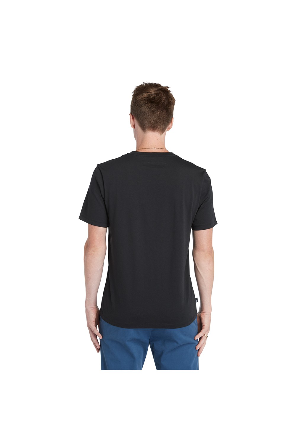 TIMBERLAND KENNEBEC RIVER LINEAR LOGO TEE BLACK TB0A5UPQ001
