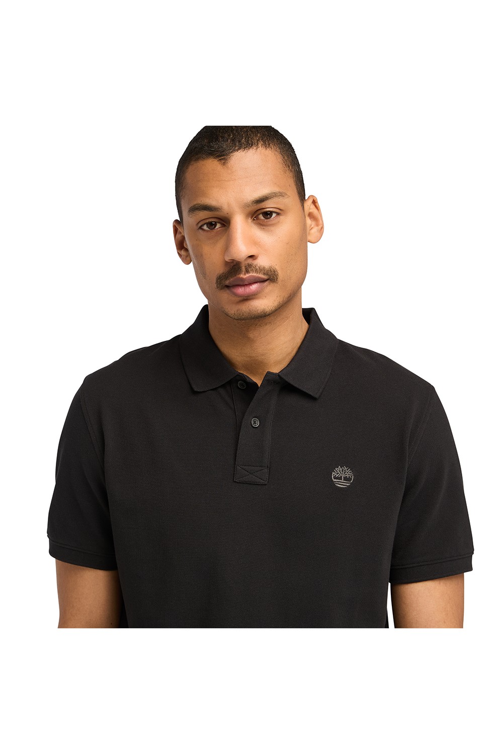 TIMBERLAND MILLERS RIVER PIQUE SHORT SLEEVE POLO BLACK TB0A6VDP001
