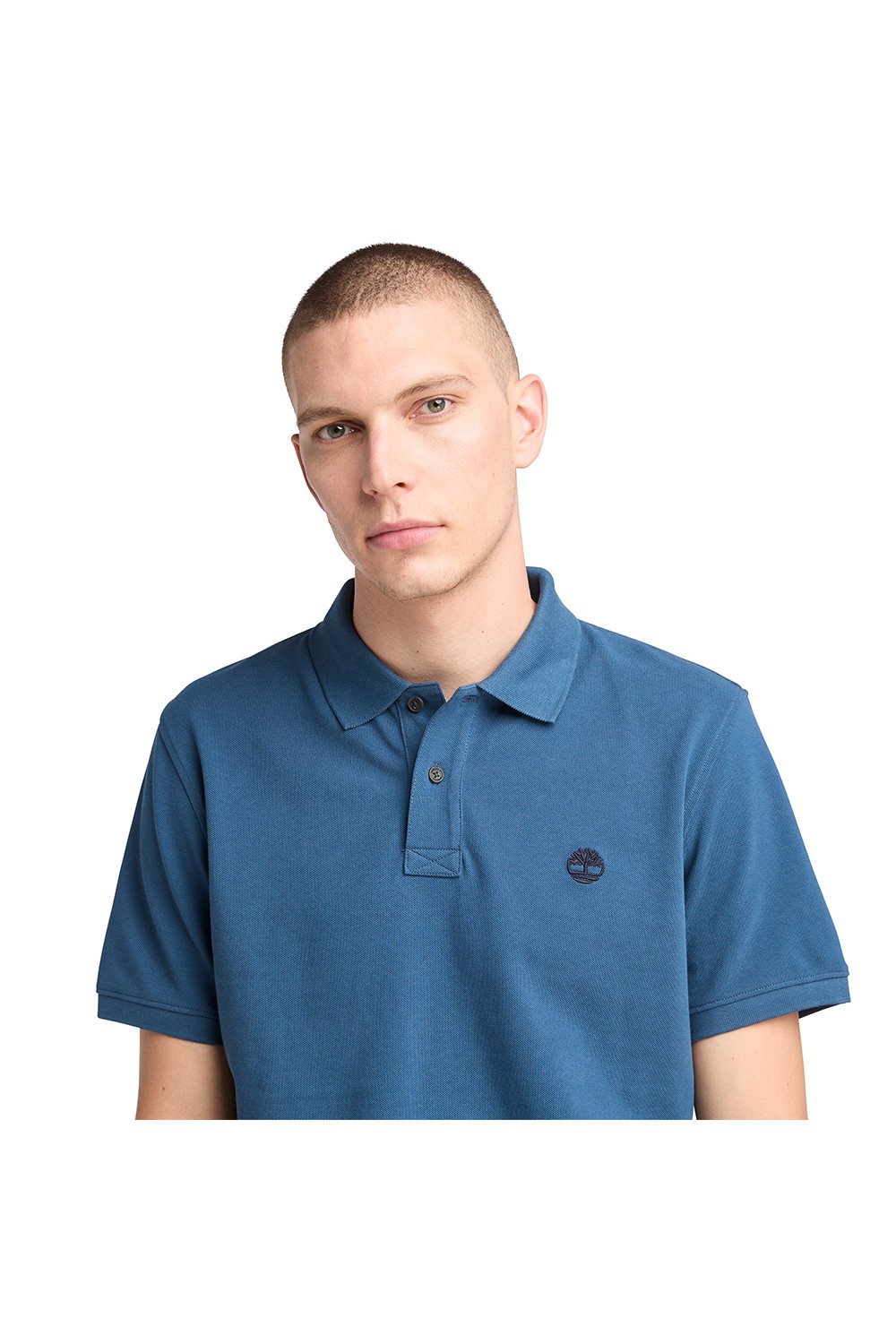 TIMBERLAND MILLERS RIVER PIQUE SHORT SLEEVE POLO DARK DENIM TB0A6VDP288