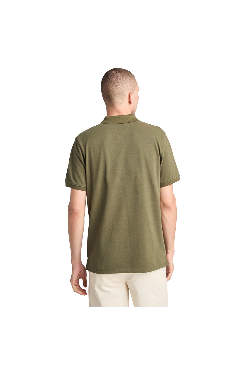 TIMBERLAND MILLERS RIVER PIQUE SHORT SLEEVE POLO GRAPE LEAF TB0A6VDPA58