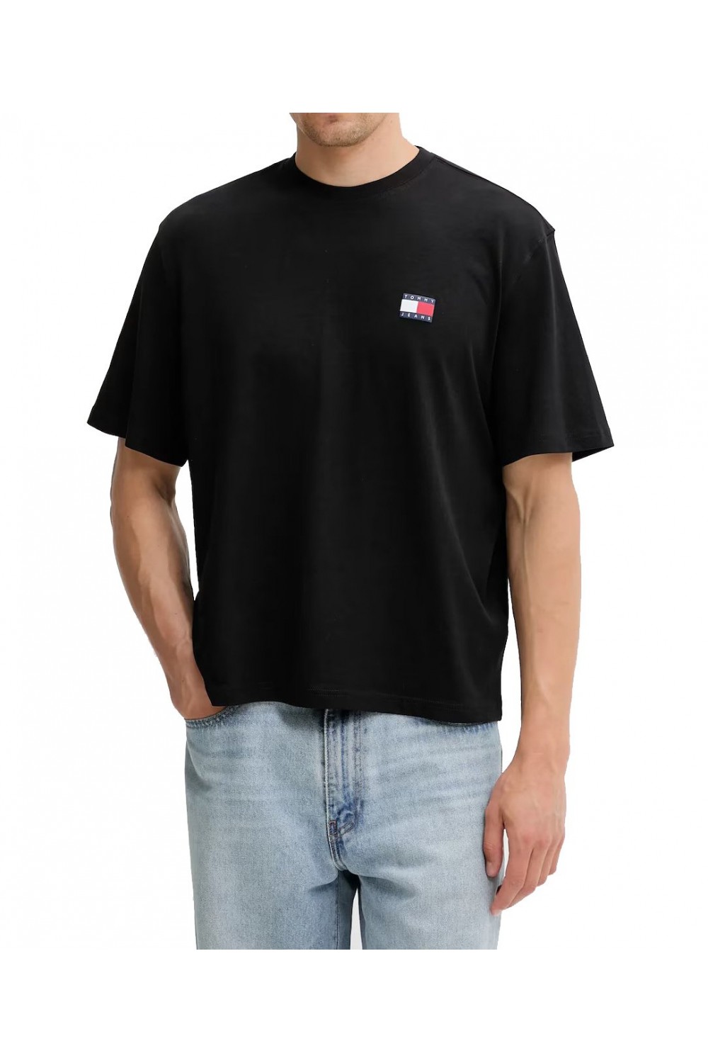 TOMMY HILFIGER T-SHIRT 90S POP BLACK DM0DM21785-BDS