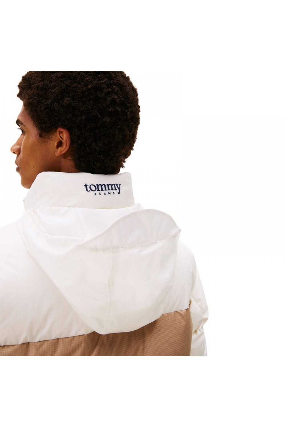 TOMMY HILFIGER ALASKA DOWN PUFFER ECRU DM0DM22117-YBL