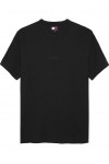 TOMMY HILFIGER T-SHIRT WAFFLE BLACK DM0DM21778-BDS