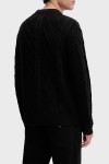 TOMMY HILFIGER TJM REG CABLE KNIT SWEATER BLACK DM0DM23405-BDS