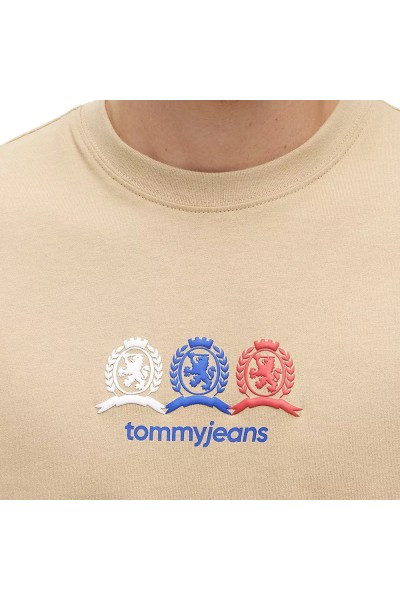 TOMMY HILFIGER T-SHIRT RELAXED CREST REPEAT DM0DM23172-AB9