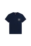 TOMMY HILFIGER T-SHIRT REGULAR SIGN FLAG DARK NIGHT NAVY DM0DM23177-C1G