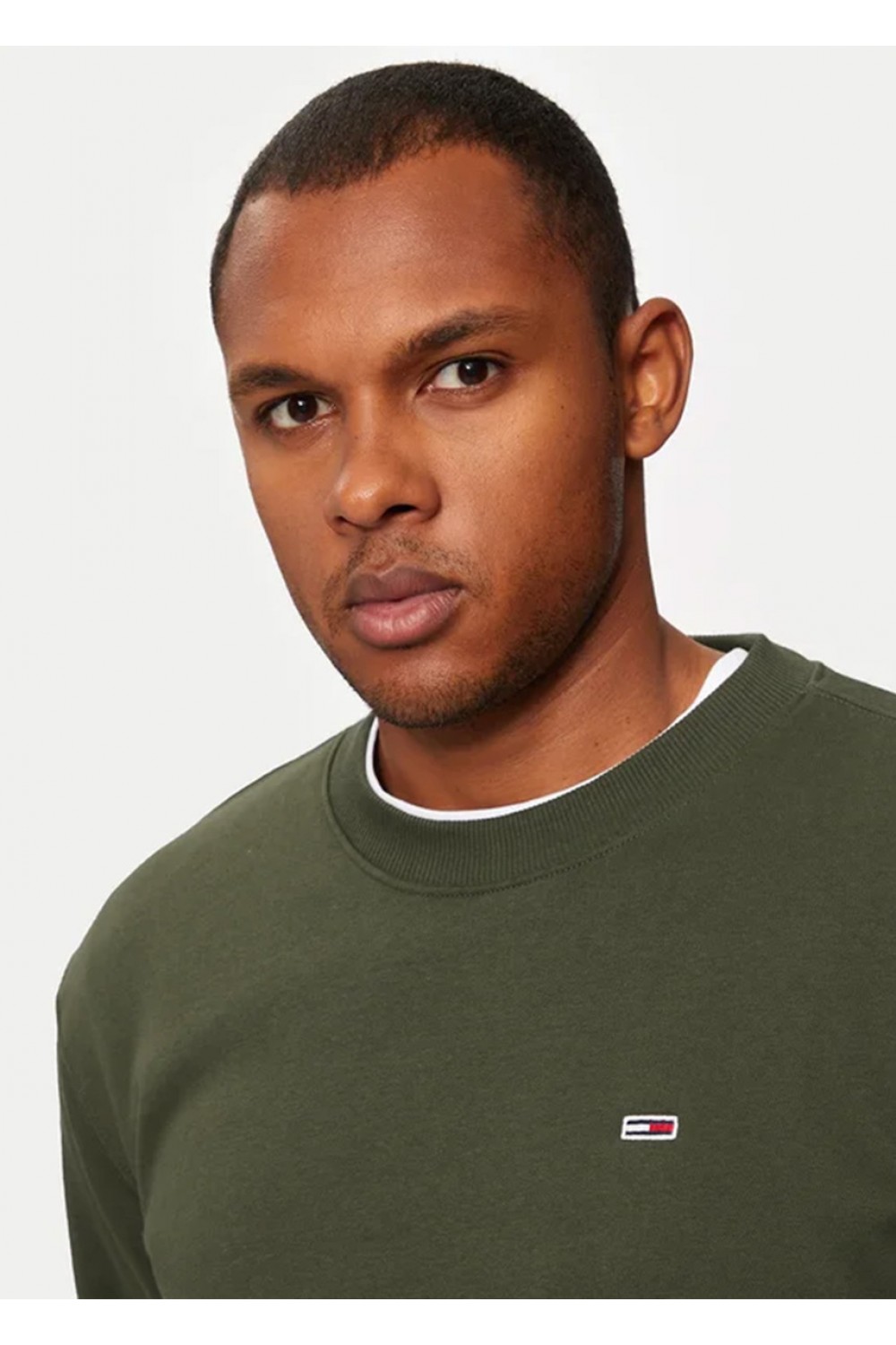 TOMMY HILFIGER SWEATSHIRT OLIVE DM0DM20741-M04