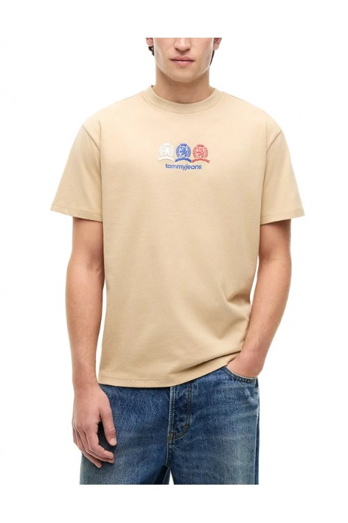 TOMMY HILFIGER T-SHIRT RELAXED CREST REPEAT DM0DM23172-AB9