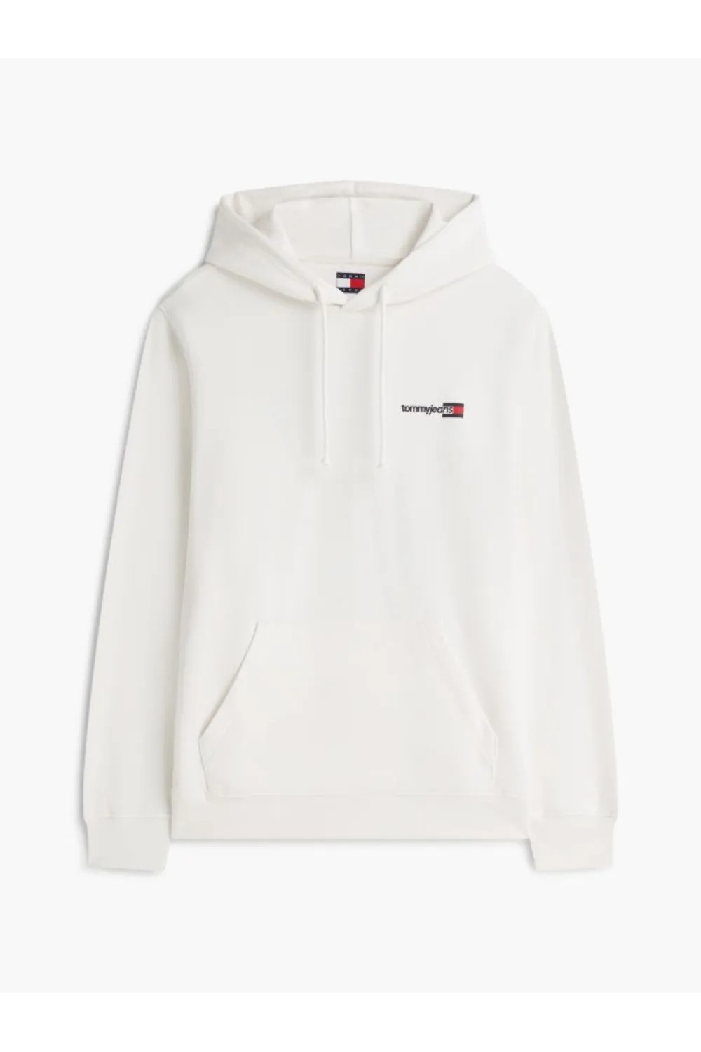 TOMMY HILFIGER REGULAR ENTRY DNA HOODIE ANCIENT WHITE DM0DM23393-YBH