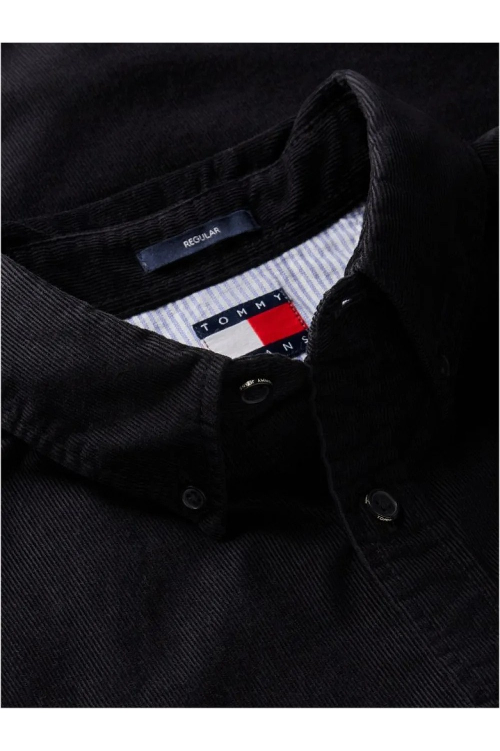 TOMMY HILFIGER REGULAR FIT BABY CORDUROY SHIRT BLACK DM0DM23517-BDS