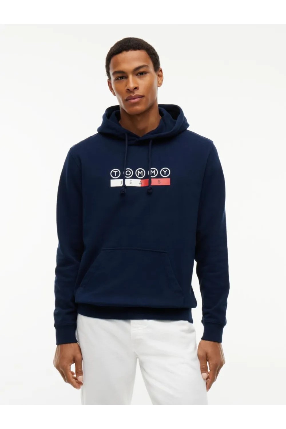 TOMMY HILFIGER TJM REGULAR DNA PLAY HOODIE DARK BLUE DM0DM23718-C1G