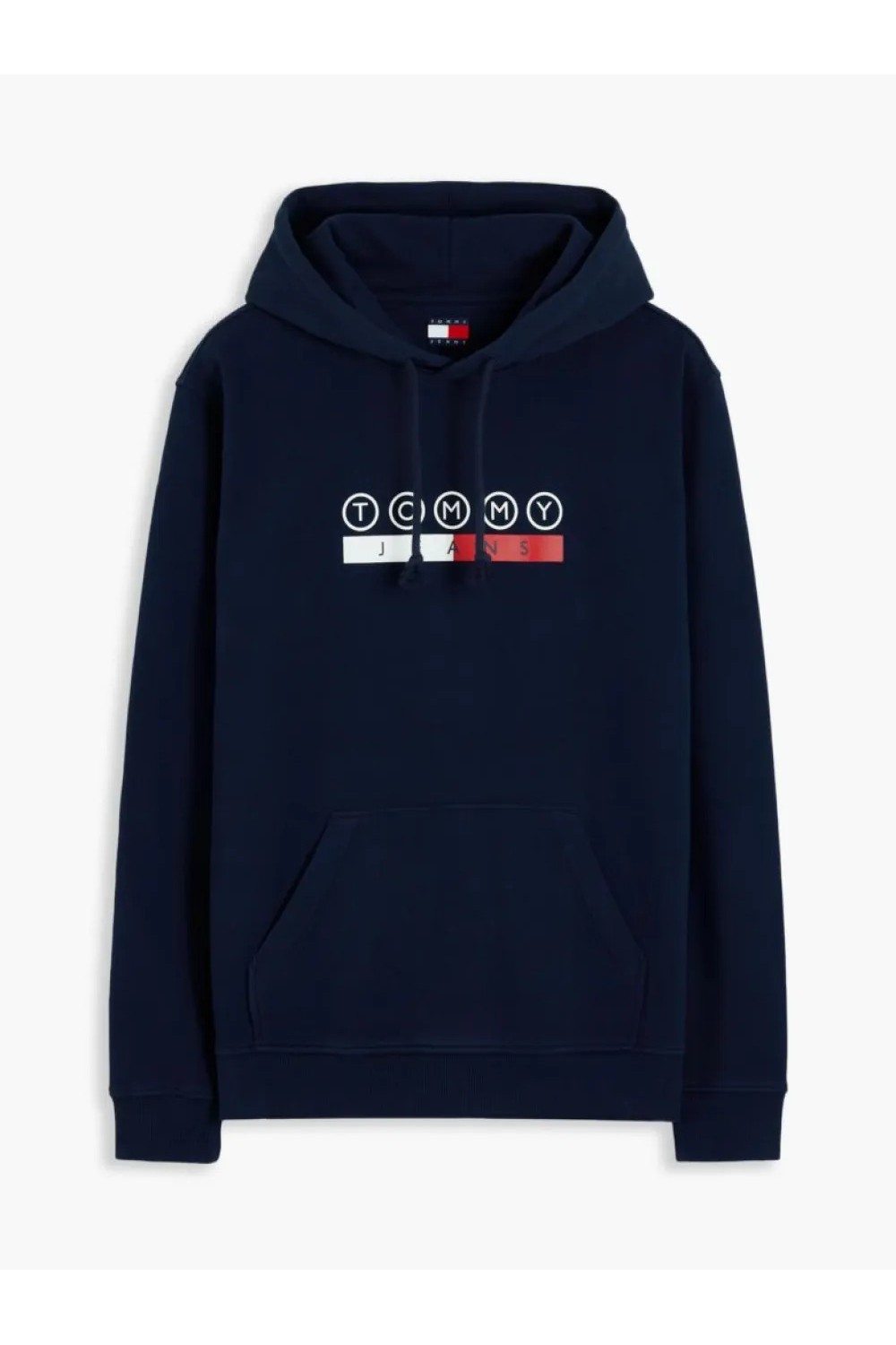 TOMMY HILFIGER TJM REGULAR DNA PLAY HOODIE DARK BLUE DM0DM23718-C1G