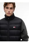 TOMMY HILFIGER TJM PACKABLE LIGHTWEIGHT DOWN RIPSTOP RELAXED JACKET BLACK DM0DM23232-BDS