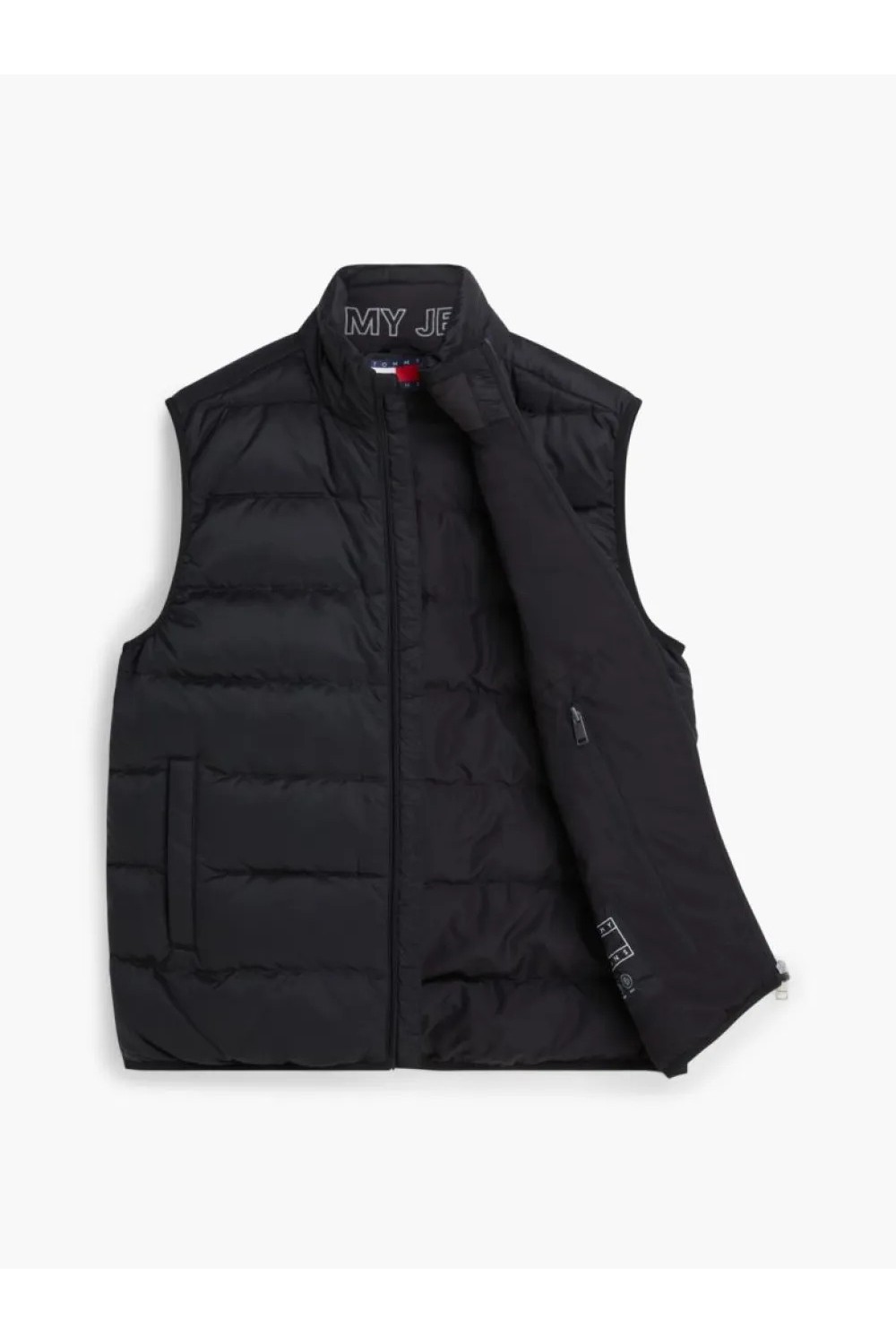 TOMMY HILFIGER TJM PACKABLE LIGHTWEIGHT DOWN RIPSTOP RELAXED JACKET BLACK DM0DM23232-BDS