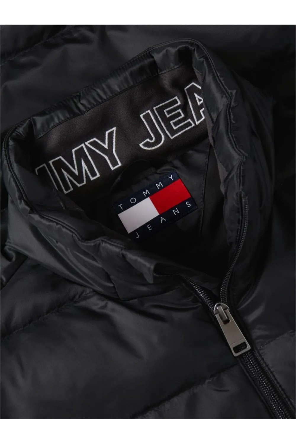 TOMMY HILFIGER TJM PACKABLE LIGHTWEIGHT DOWN RIPSTOP RELAXED JACKET BLACK DM0DM23232-BDS