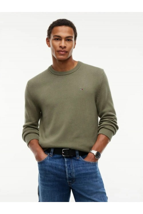 TOMMY HILFIGER SWEATER CLASIC NECK LOGO TOMMY ROCKY MOUNTAIN DM0DM21787-EXT