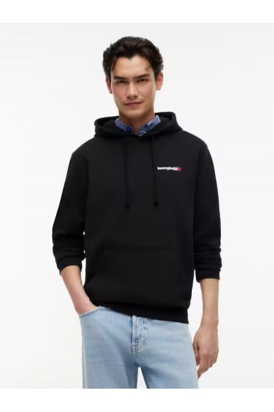 TOMMY HILFIGER REGULAR ENTRY DNA HOODIE DARK NIGHT NAVY DM0DM23393-C1G