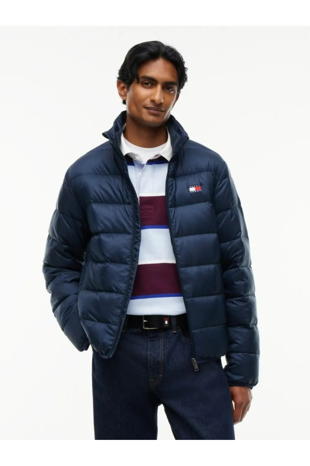 TOMMY HILFIGER TJM PACKABLE LIGHTWEIGHT DOWN RIPSTOP RELAXED JACKET DARK BLUE DM0DM23231-C1G