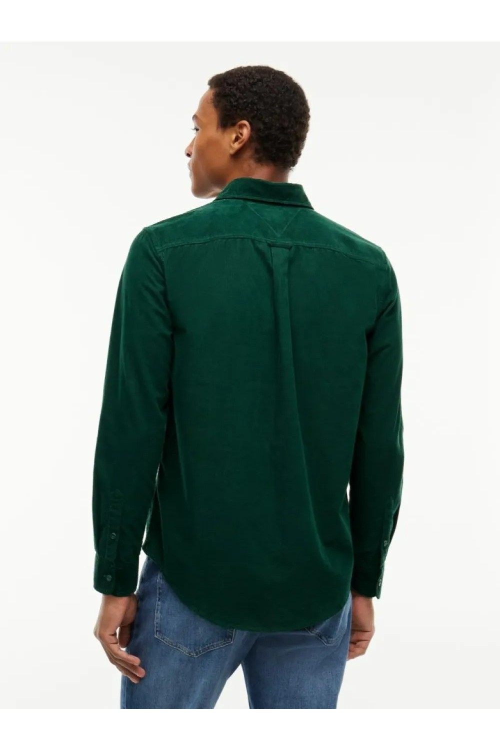 TOMMY HILFIGER REGULAR FIT BABY CORDUROY SHIRT VELVET GREEN DM0DM23517-MBM
