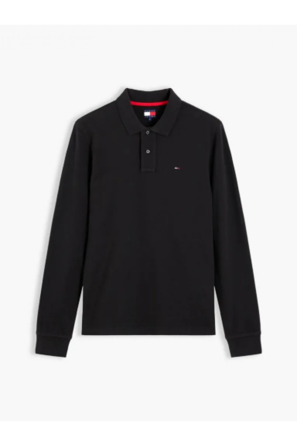 TOMMY HIFIGER POLO LONGSLEEVE BLACK DM0DM23630-BDS