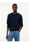 TOMMY HILFIGER TJM REG CABLE KNIT SWEATER DARK NIGHT NAVY DM0DM22853-C1G
