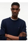 TOMMY HILFIGER TJM REG CABLE KNIT SWEATER DARK NIGHT NAVY DM0DM22853-C1G