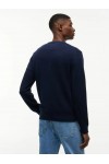 TOMMY HILFIGER TJM REG CABLE KNIT SWEATER DARK NIGHT NAVY DM0DM22853-C1G