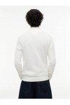 TOMMY HILFIGER TJM ESS LIGHT QUARTER ZIP KNIT OFF WHITE DM0DM21654-YBH