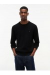 TOMMY HILFIGER TJM REG CABLE KNIT SWEATER BLACK DM0DM22853-BDS