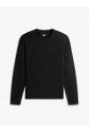 TOMMY HILFIGER TJM REG CABLE KNIT SWEATER BLACK DM0DM22853-BDS