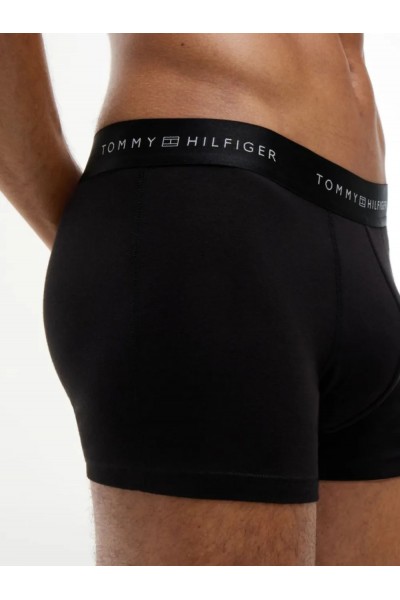TOMMY HIFIGER SIGNATURE 3P TRUNK BLACK/SILVER UM0UM03964-0W8