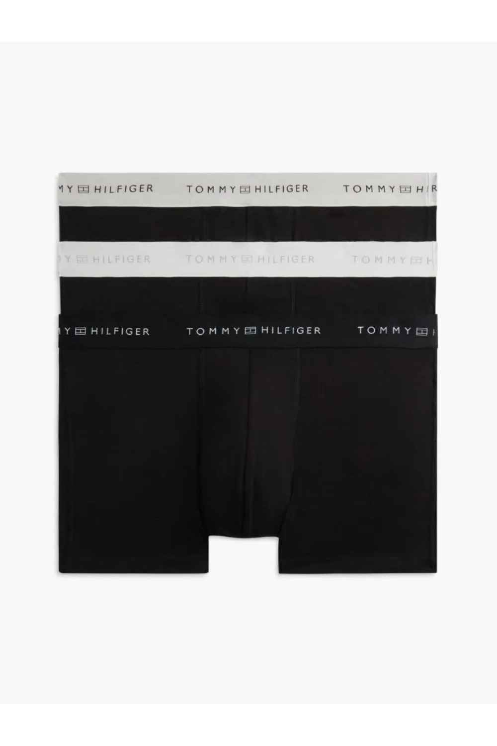 TOMMY HIFIGER SIGNATURE 3P TRUNK BLACK/SILVER UM0UM03964-0W8