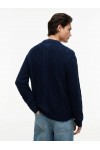 TOMMY HILFIGER TJM REG CABLE KNIT SWEATER DARK BLUE DM0DM23405-C1G