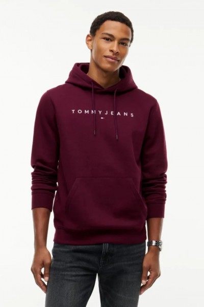 TOMMY HILFIGER HOODIE CALYPSO BERRY DM0DM20746-V11
