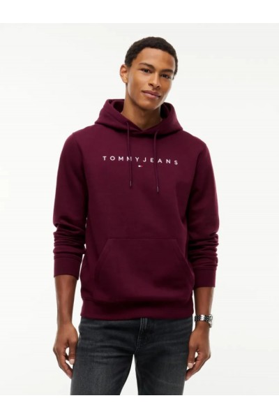 TOMMY HILFIGER HOODIE CALYPSO BERRY DM0DM20746-V11