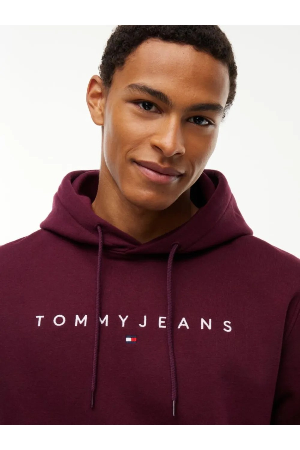 TOMMY HILFIGER HOODIE CALYPSO BERRY DM0DM20746-V11