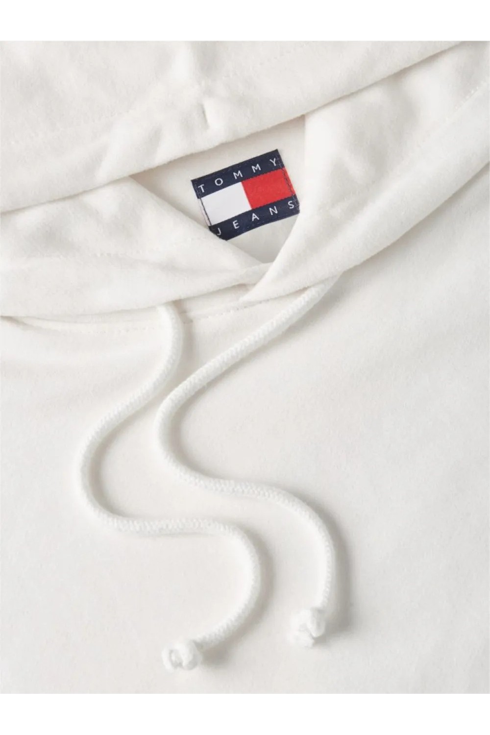 TOMMY HILFIGER REGULAR ENTRY DNA HOODIE ANCIENT WHITE DM0DM23393-YBH