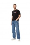 TOMMY HILFIGER T-SHIRT REGULAR ENTRY DNA BLACK DM0DM23406-BDS