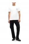 TOMMY HILFIGER T-SHIRT REGULAR SIGN FLAG ECRU DM0DM23177-YBL