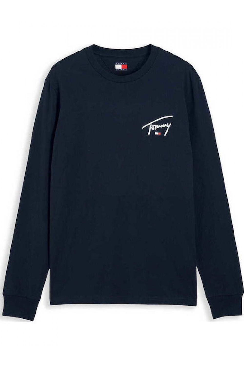 TOMMY HILFIGER TJM SLIM CHEST LINEAR TEE DARK BLUE DM0DM23546-C1G