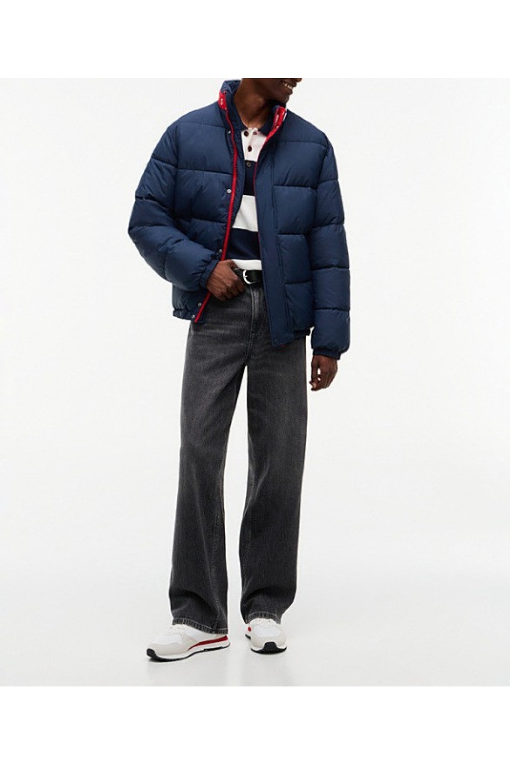 TOMMY HILFIGER RELAXED RIPSTOP PUFFER JACKET DARK BLUE DM0DM23728-C1G