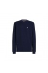 TOMMY HILFIGER WAFFLE LONGSLEEVE REGULAR FIT TEE DARK NIGHT NAVY DM0DM19216-C1G