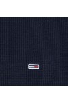 TOMMY HILFIGER WAFFLE LONGSLEEVE REGULAR FIT TEE DARK NIGHT NAVY DM0DM19216-C1G