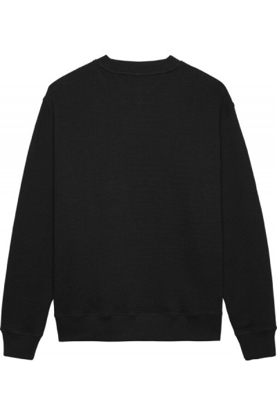 TOMMY HILFIGER RELAX WAFFLE SCRIPT SWEATER DM0DM21622-BDS