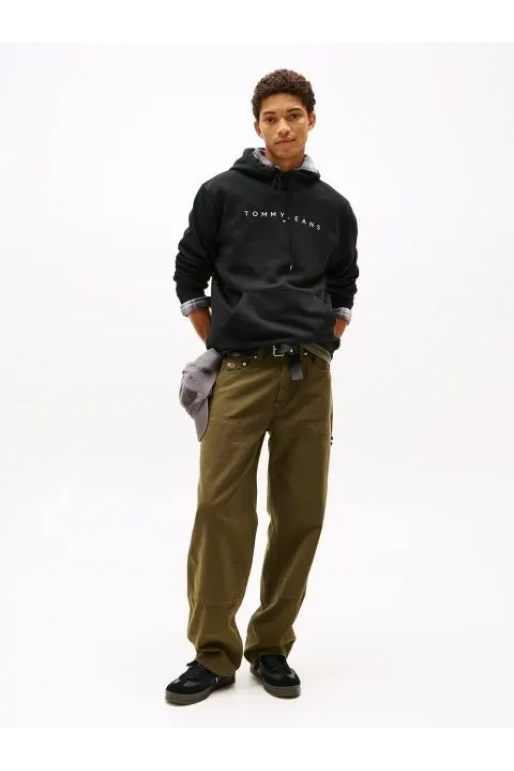 TOMMY HILFIGER HOODIE BLACK DM0DM20746-BDS