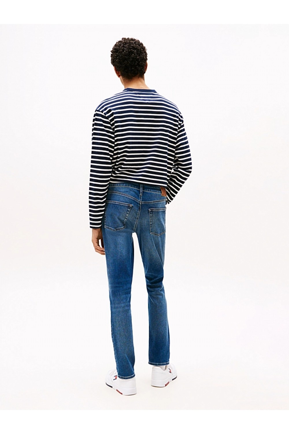 TOMMY HILFIGER JEANS SCANTON WHISKERED SLIM DM0DM21238-1BK