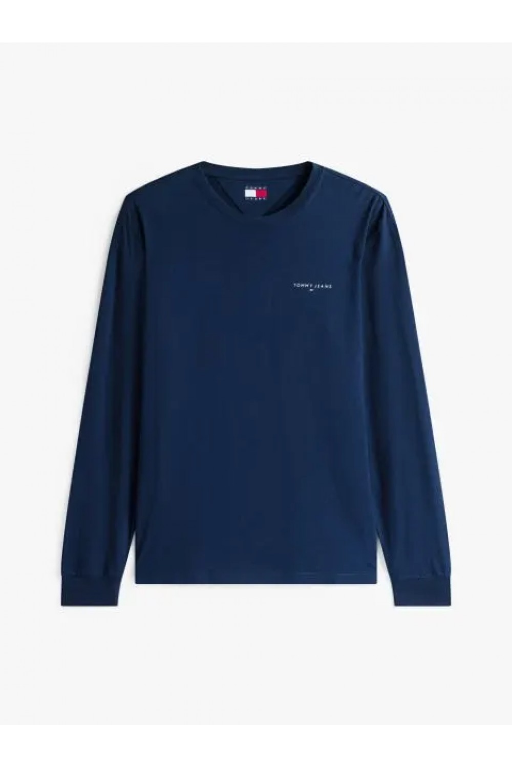 TOMMY HILFIGER TJM SLIM CHEST LINEAR LS TEE DARK NIGHT NAVY DM0DM21594-C1G