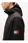 TOMMY HILFIGER WINDBREAKER WATER RESISTANT BLACK DM0DM21669-BDS